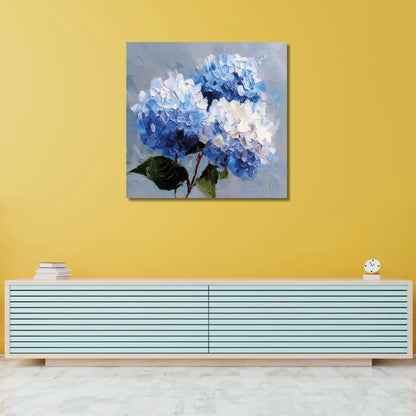 hydrangea wall art flower painting