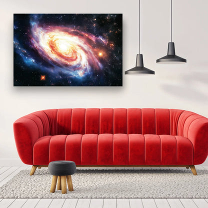 india in space painting