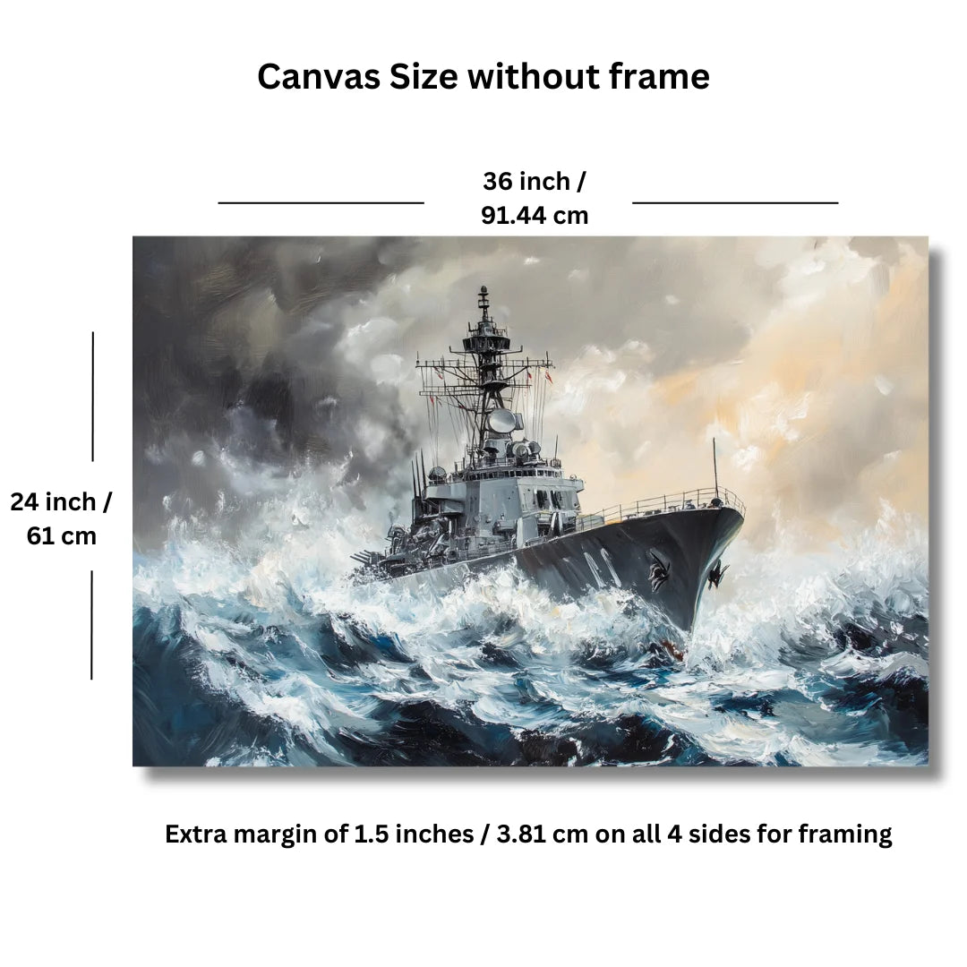 india navy ship painting