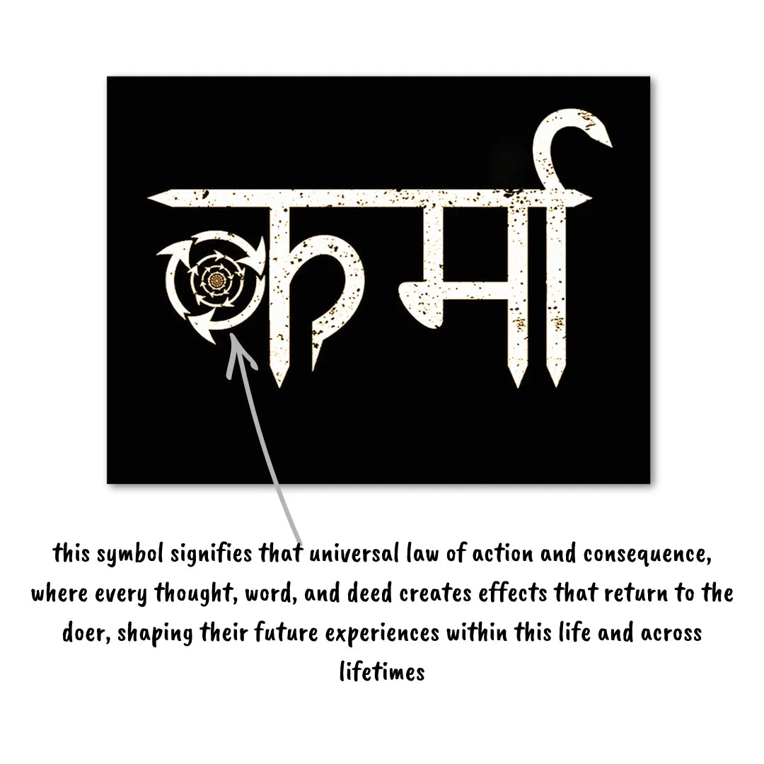 karma painting for wall