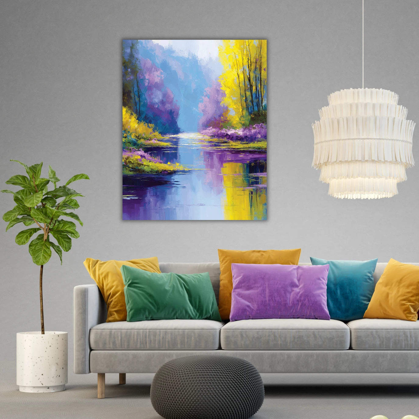 landscape painting abstract