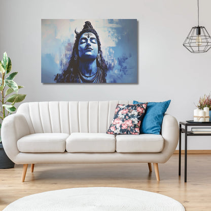 mahadev wall painting