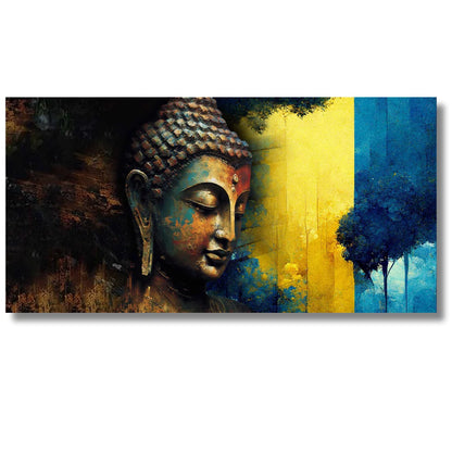 mahatma buddha painting
