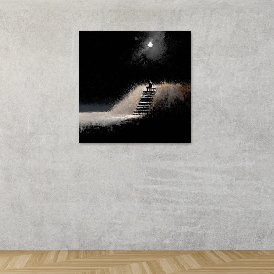Sad painting for wall