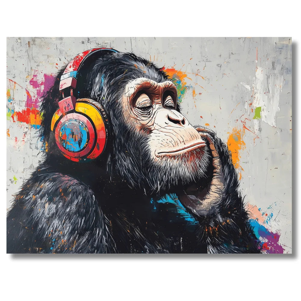 Canvas Wall Art Painting for Music Studio Perfect for Wall Decoration