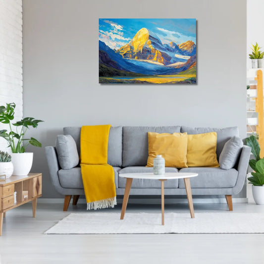 mountain photo frame