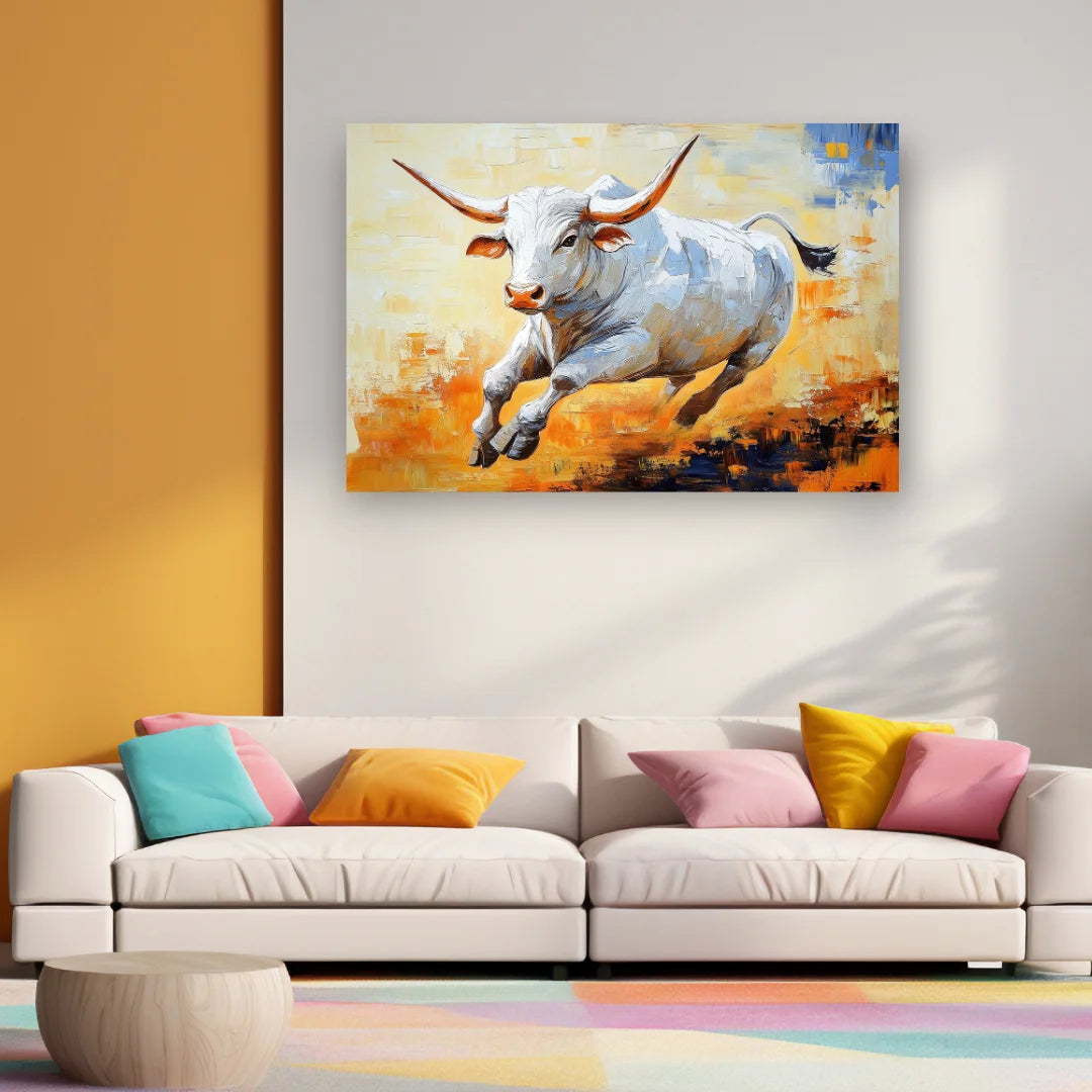 nandi bull painting