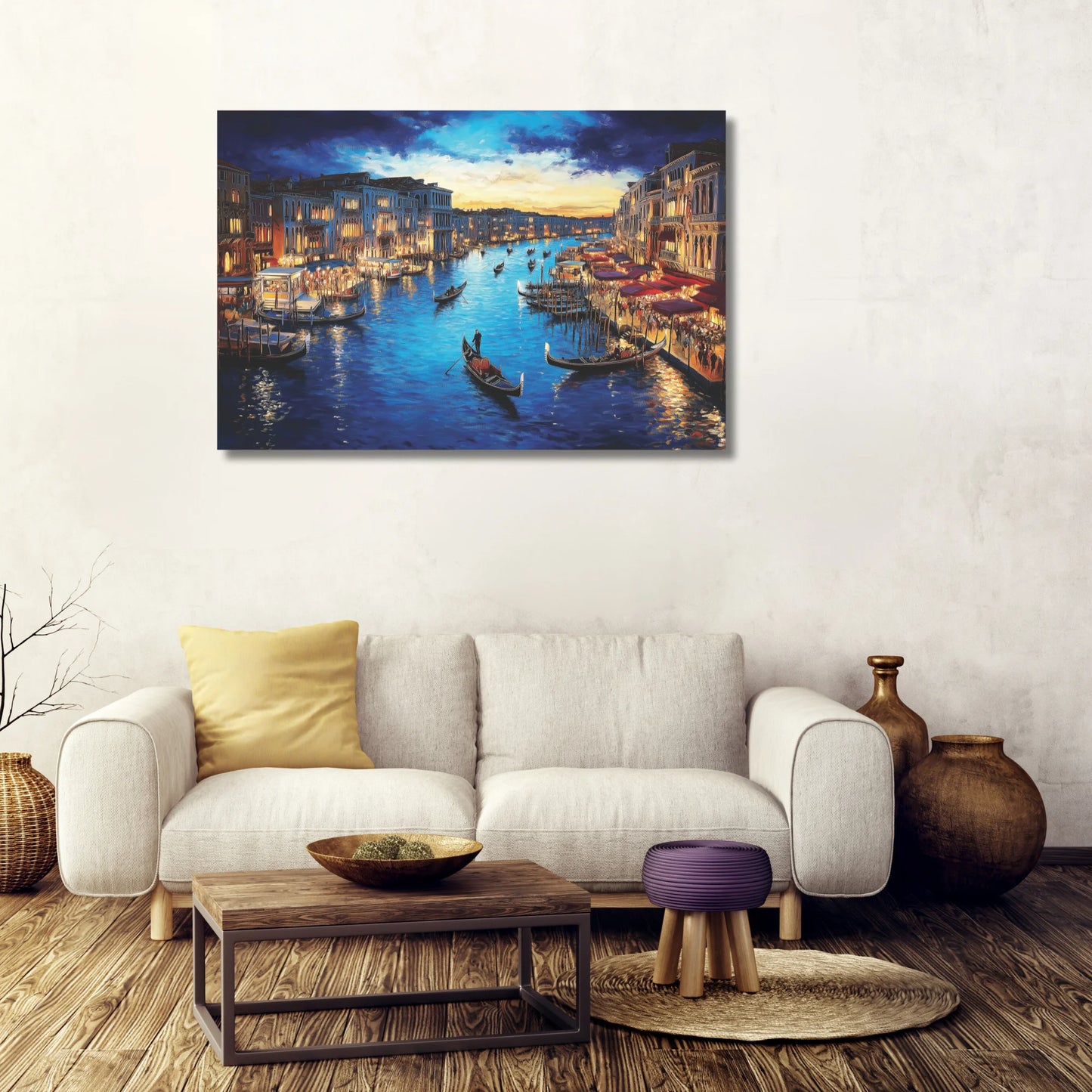 night venice painting
