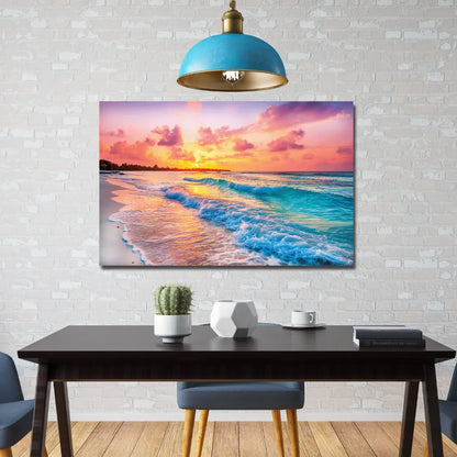 Ocean painting for wall