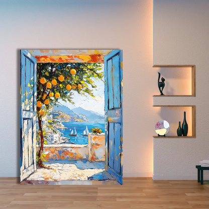 open door vastu art