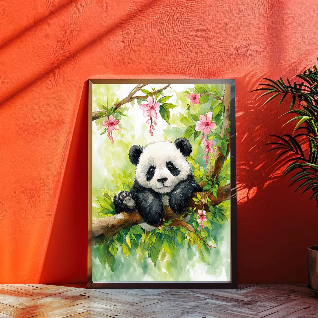 panda painting