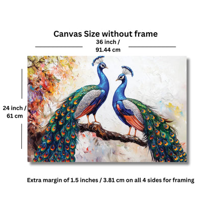 peacock painting vastu