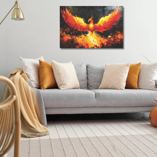 phoenix bird art work