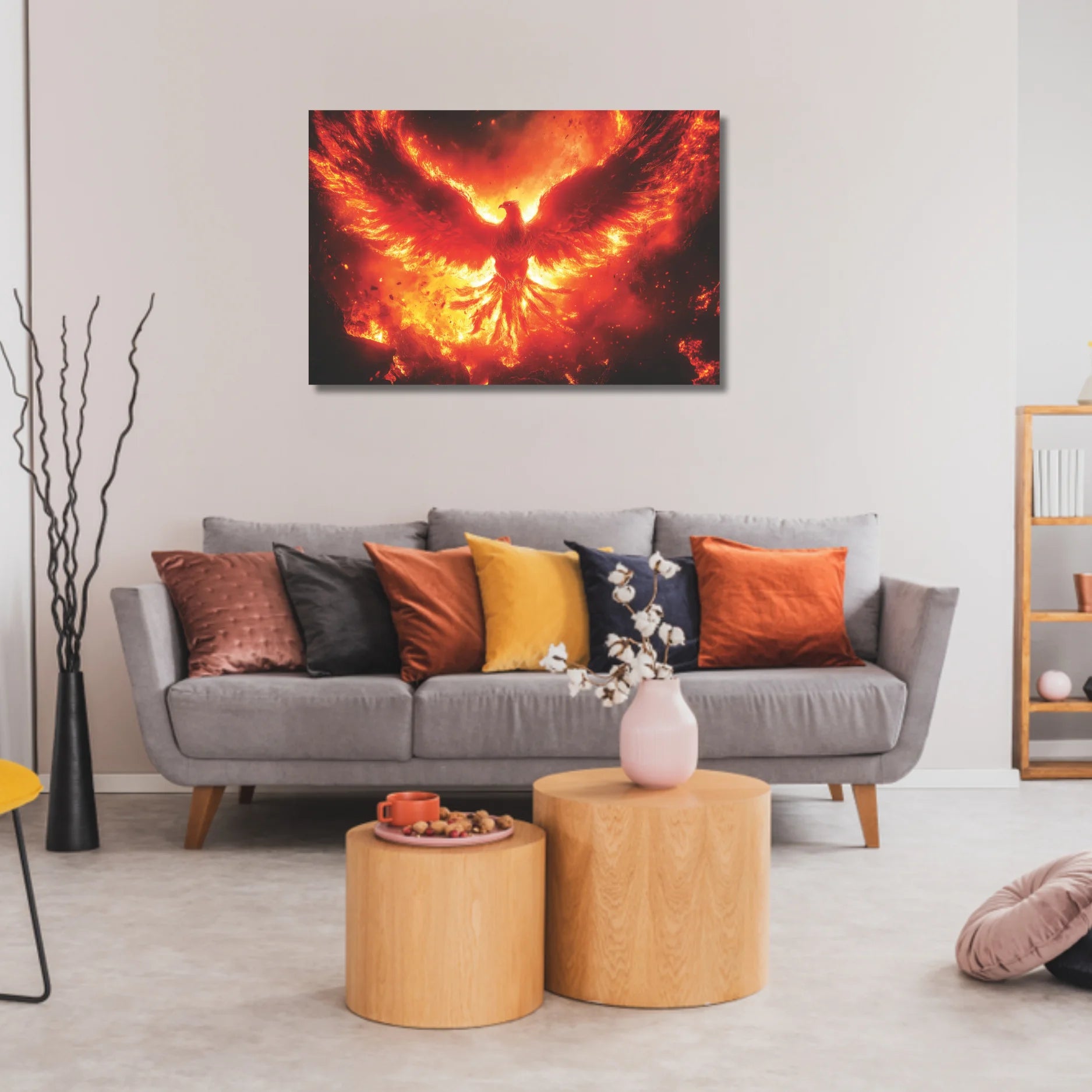 phoenix bird painting