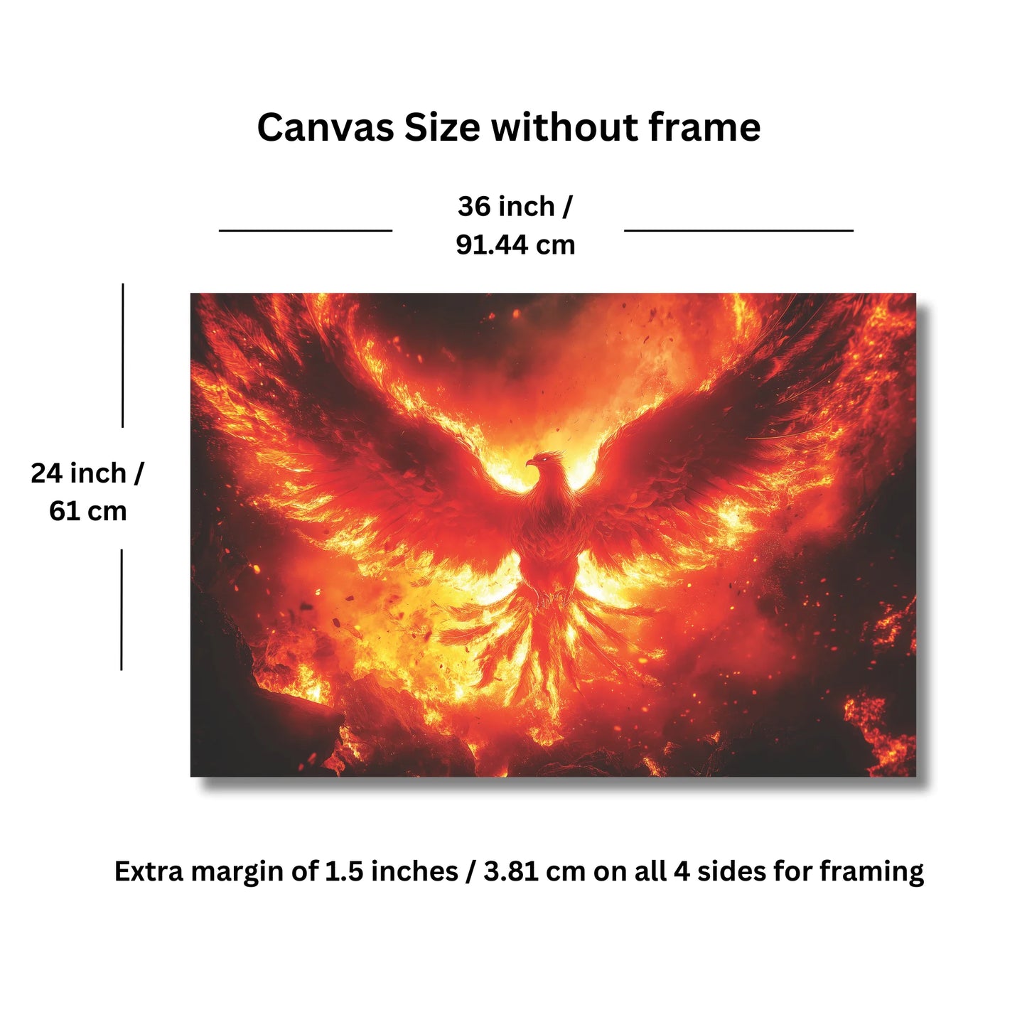 phoenix painting for home