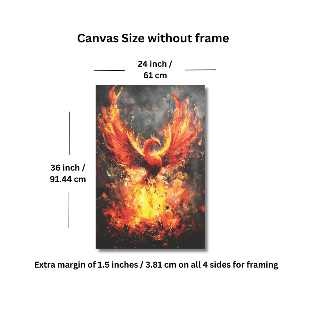 phoenix bird art work