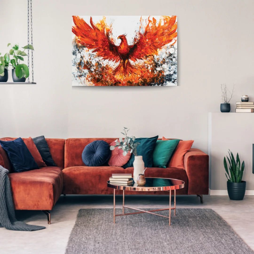 phoenix wall painting