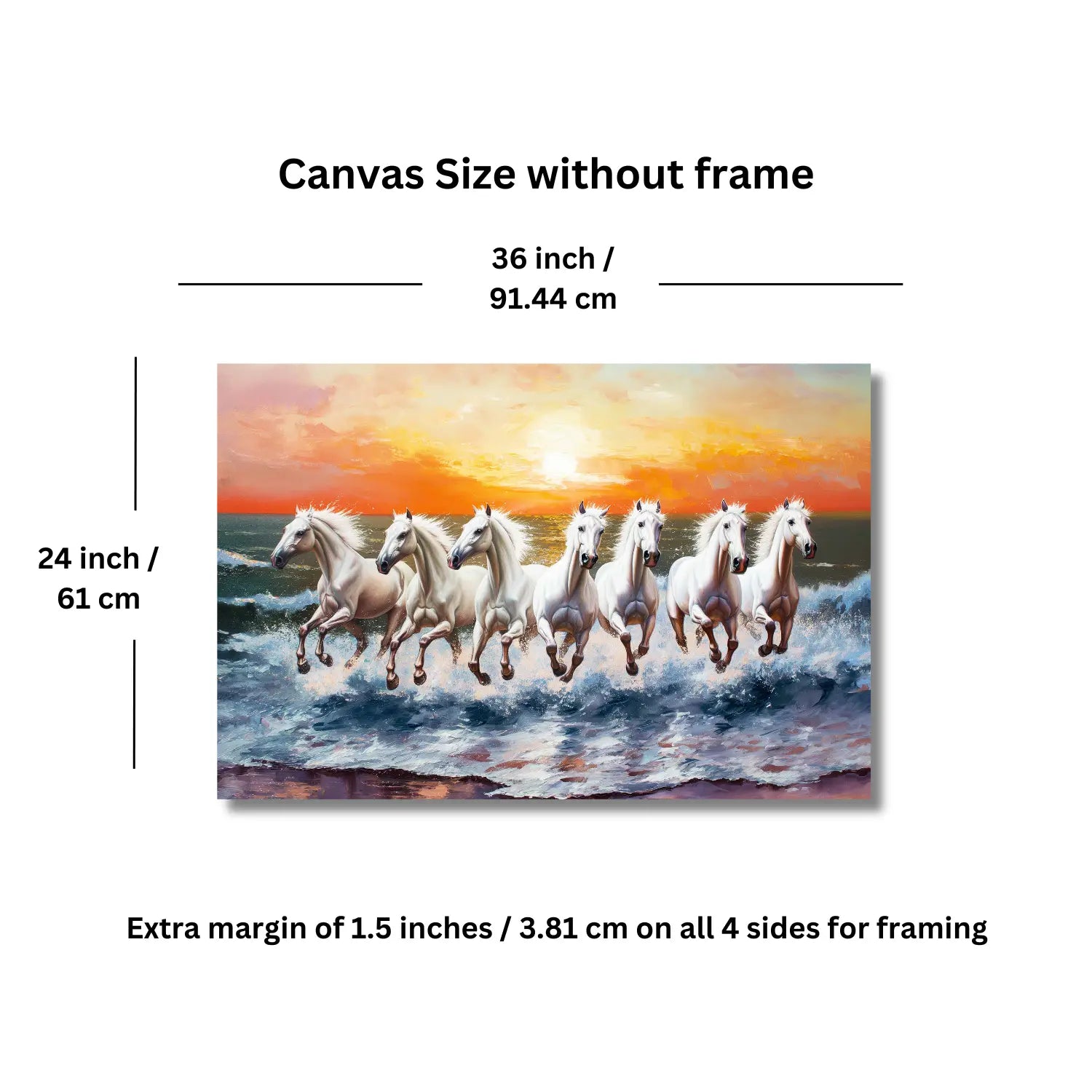 seven horses painting