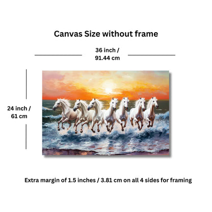 seven horses painting