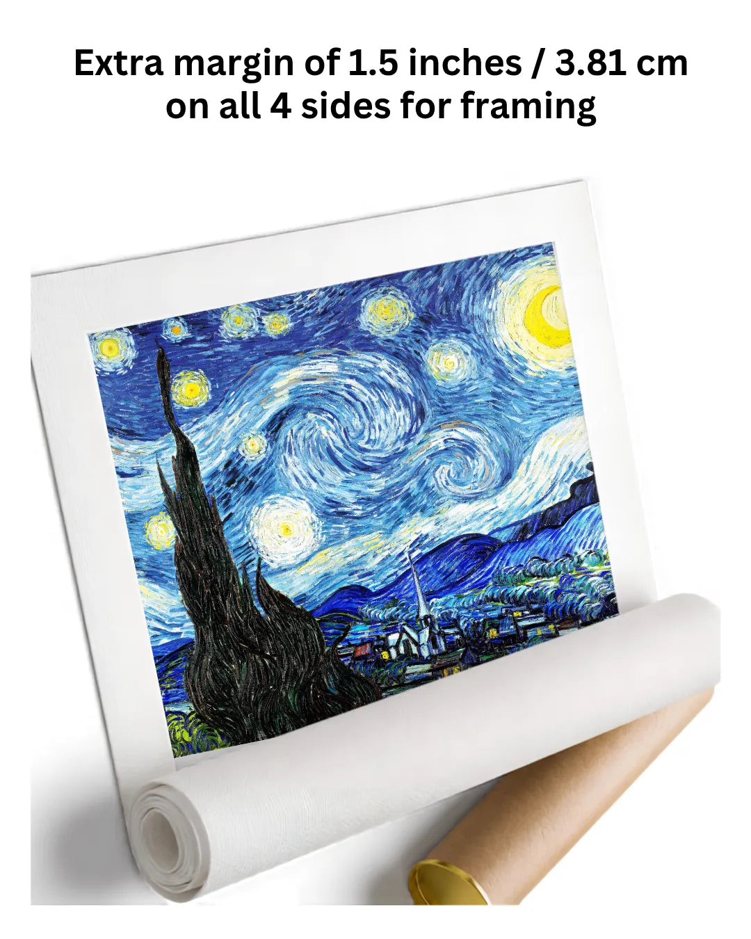 starry night painting vangogh