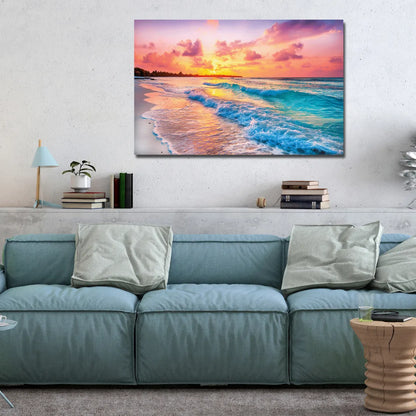 Ocean painting for living room