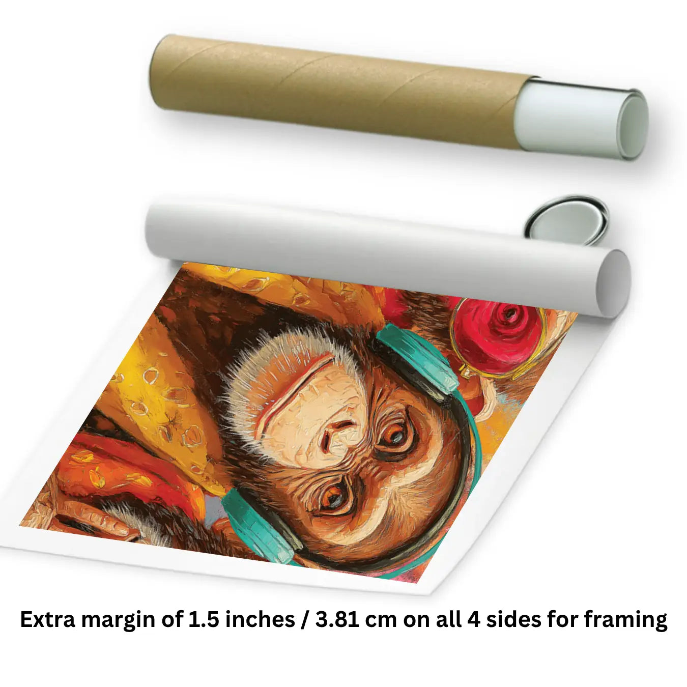 three wise monkey painting