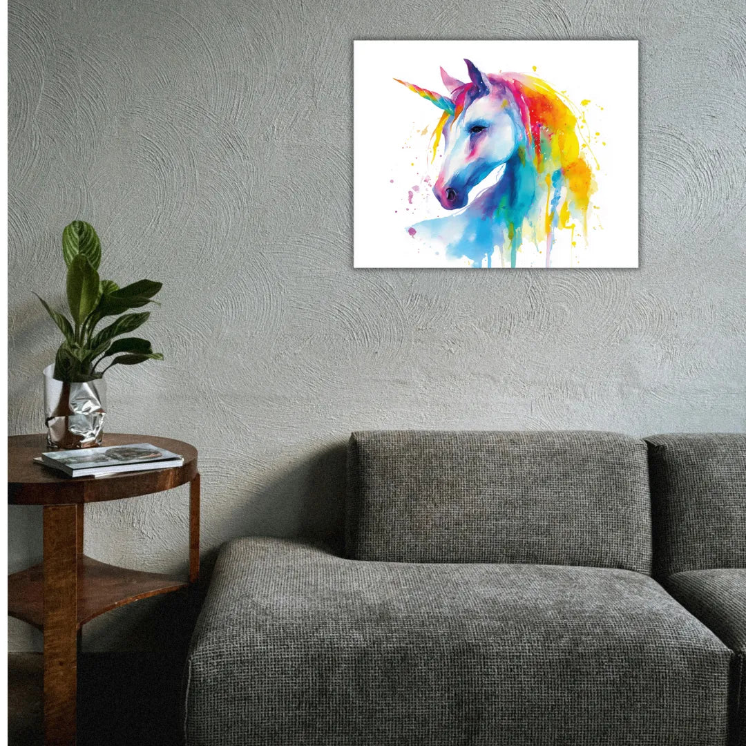 unicorn painting for wall