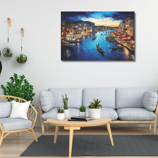 venice canvas painting