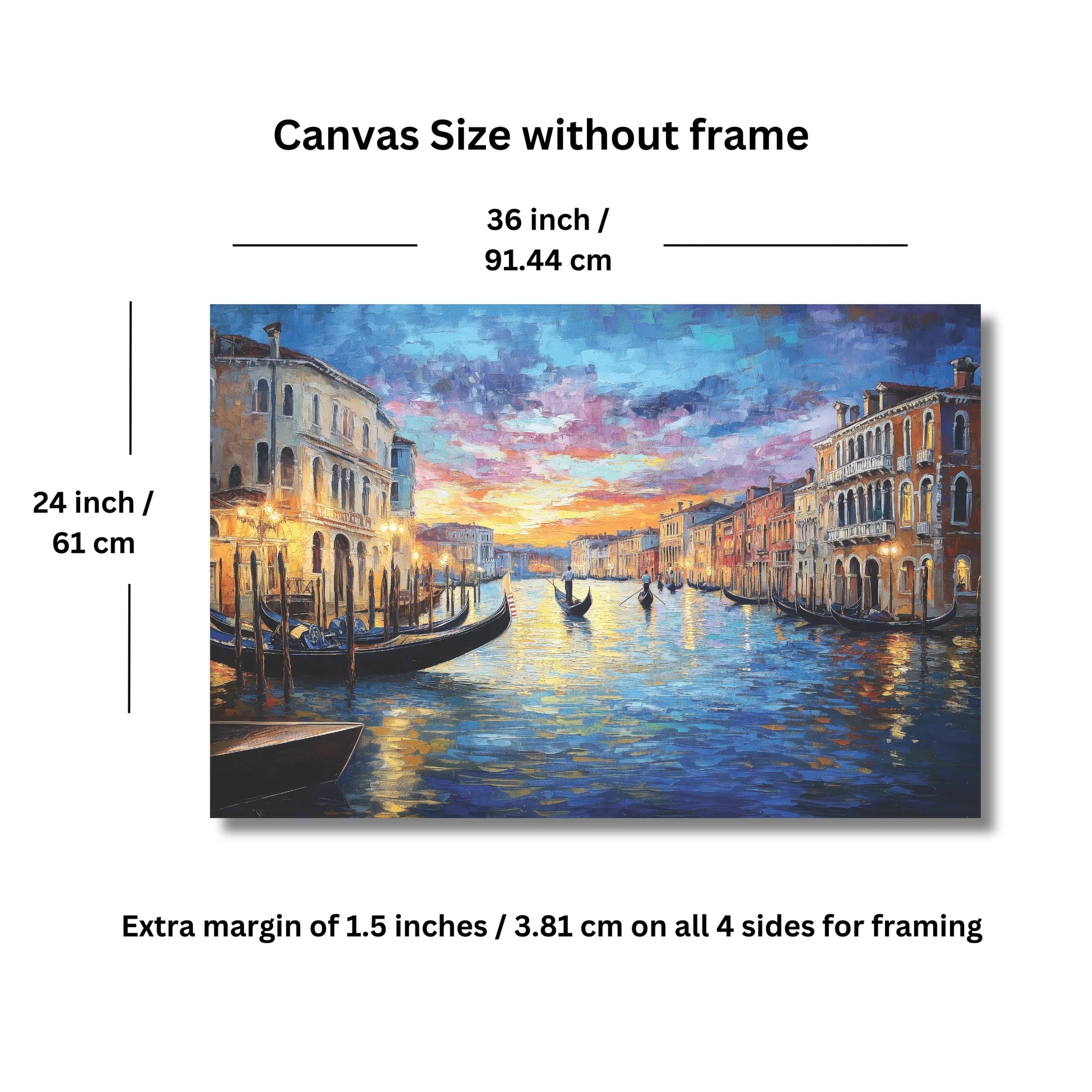 venice painting for wall