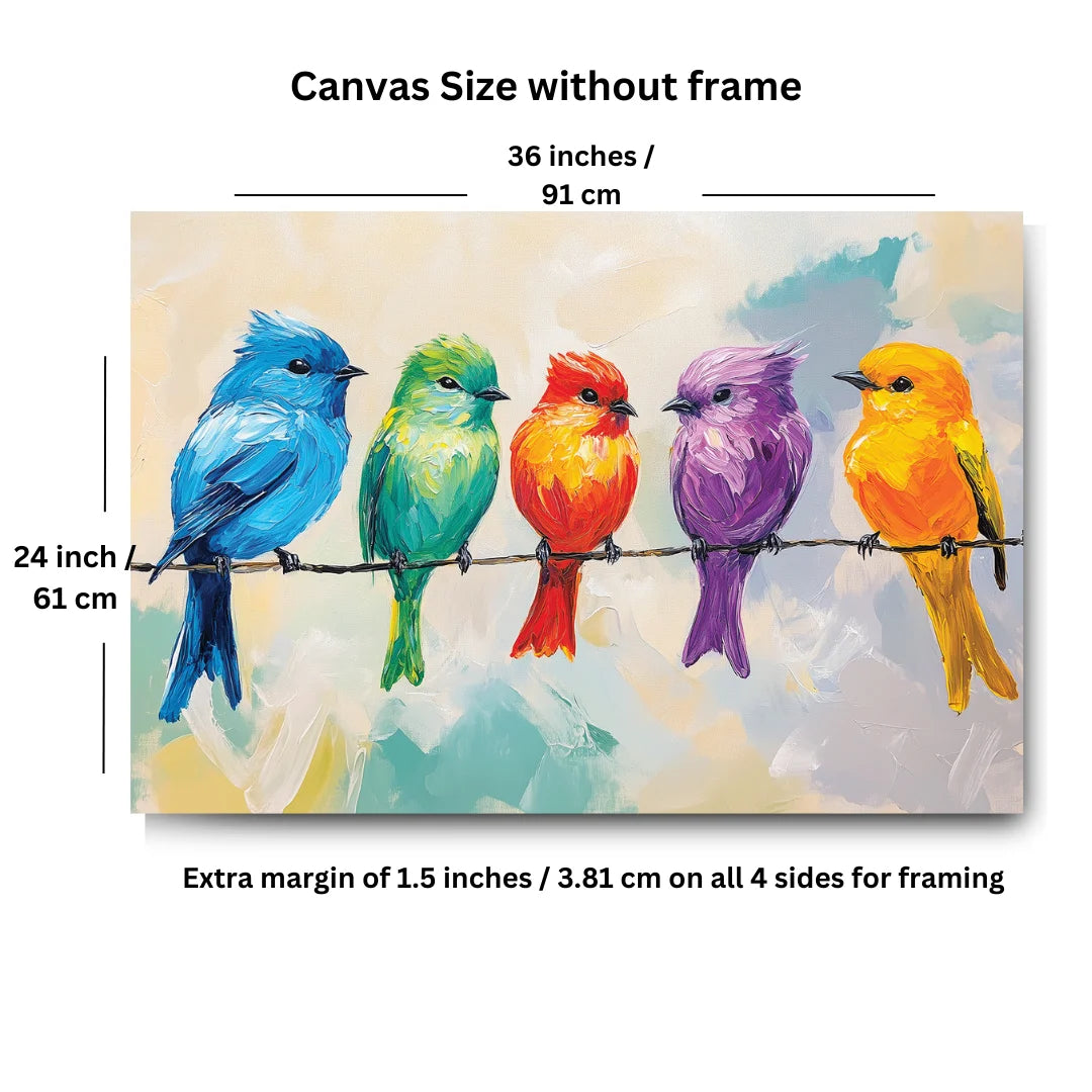 Bird paintings