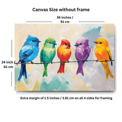 Bird paintings