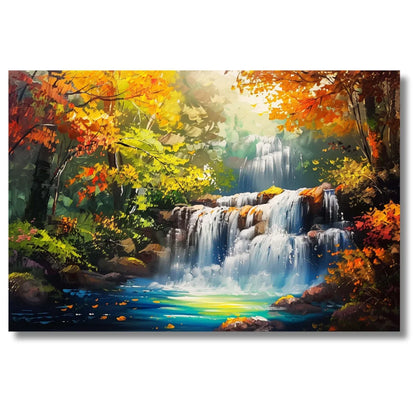 waterfall painting vastu shastra