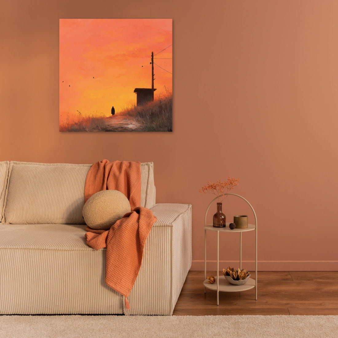 Sad painting for wall